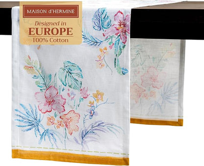 Maison d' Hermine Table Runner 100% Cotton 14.50" x 108" | Table Runners 108 by MaisondHermine