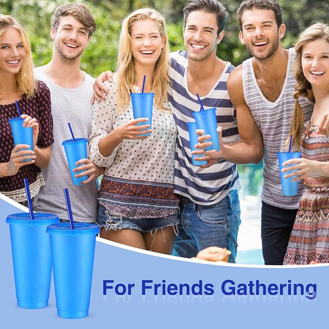 Amyhill 24 Pcs Reusable Cups - Image 6