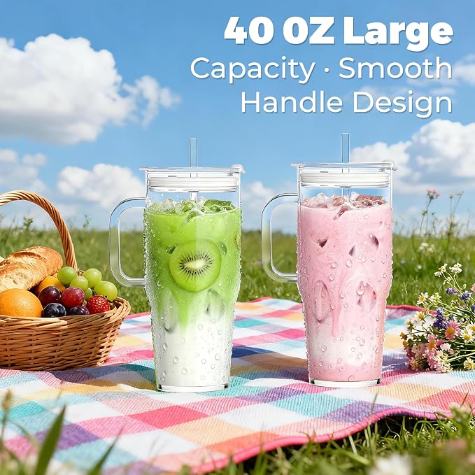Birity 40OZ Borosilicate Glass Tumbler - Image 7
