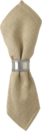 Park Designs Pewter Beaded Napkin Ring Set of 4 | Metal | Shiny Metallic Silver by ParkDesigns