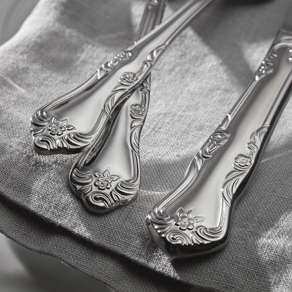 Oneida Azalea 45-Piece 18/0 Stainless Steel Silverware Set - Image 6