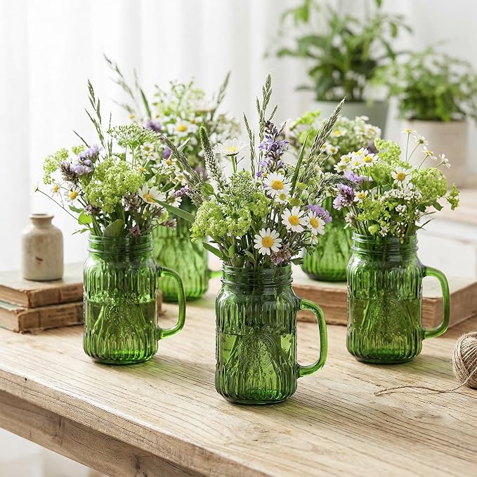 SUT Mason Jar Drinking Glasses - Image 9