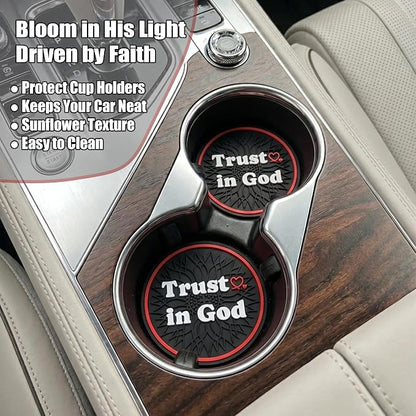 Christian Trust in God Steering Wheel Cover - Image 5