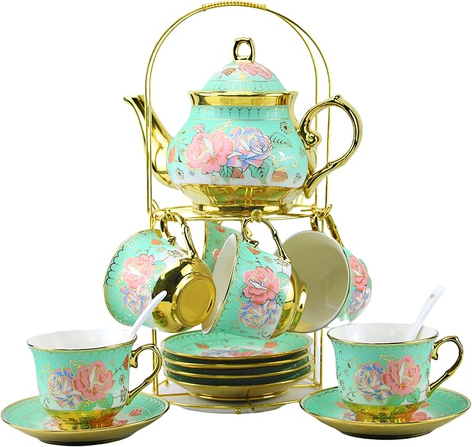 20 Pieces Porcelain Tea Set by TATSUMI