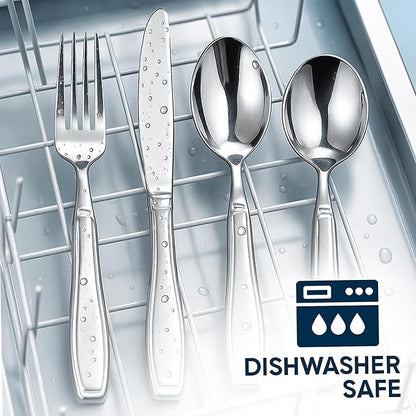 Weighted Utensils for Hand Tremors and Parkinsons, Arthritis, Weak Hand Grip - Weighted Silverware for Hand Tremors - Adaptive Utensils for Elderly - Parkinsons Aids for Living Parkinsons Gadgets Gift