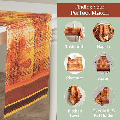 Maison d' Hermine Table Runner 100% Cotton 14.50" x 108" | Table Runners 108 - Image 6