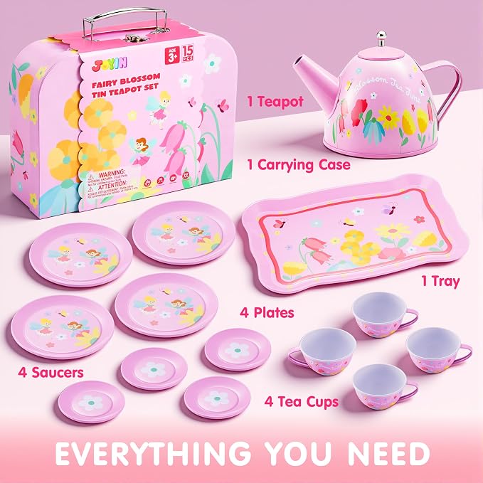 JOYIN Fairy Blossom Tea Party Set - Image 2