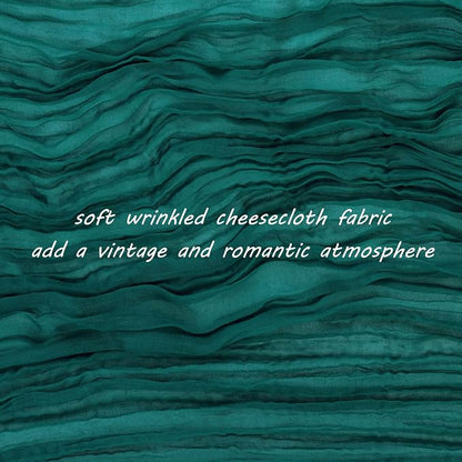 12 Pack 10Ft Cheesecloth Table Runner 35x120 Inch Boho Gauze Table Runner - Image 3