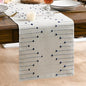 Artoid Mode Dark Blue Boho Table Runner by ArtoidMode