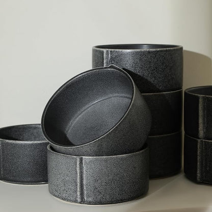 Stone Lain Bao 8-Piece Bowl Set Stoneware - Image 5