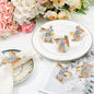 Lewondr 6 Pack Easter Bunny Napkin Rings, Easter Napkin Rings Decoration | by Lewondr