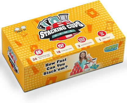 Gamie Stacking Cups Game for Kids - Image 8