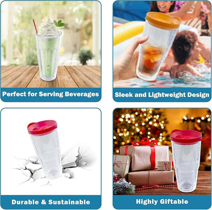 Lily's Home 20 oz 4 pack Insulated Tumbler Cups - Image 5