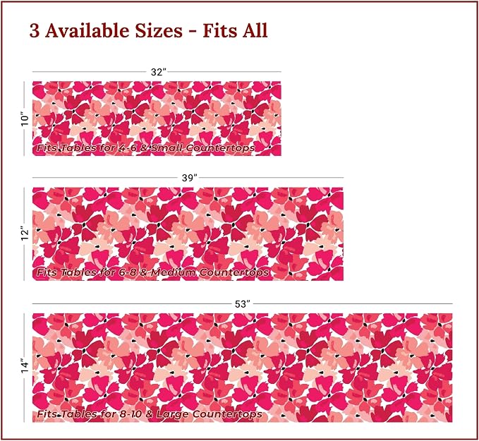 Heat Resistant Table Runner, 32 x 10 Inch - Image 4