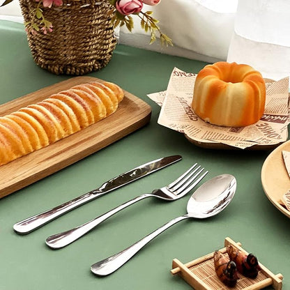 SANTUO 16 Piece Silverware Set - Image 6