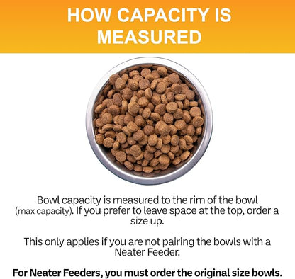 Neater Pet Brands 1.5 Cup Stainless Steel Dog Bowls, Dog Food Bowl & Water Bowl - Image 6