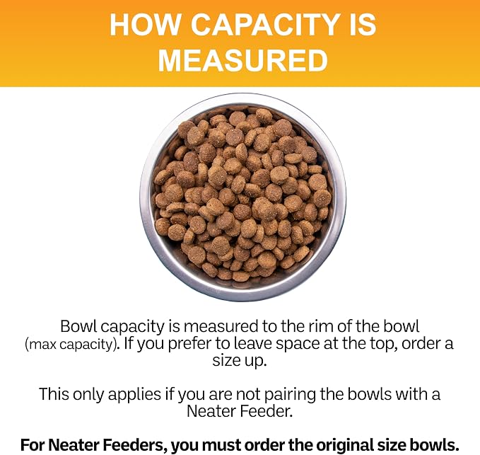 Neater Pet Brands 9 Cup Stainless Steel Dog Bowls, Dog Food Bowl or Water Bowl - Image 6