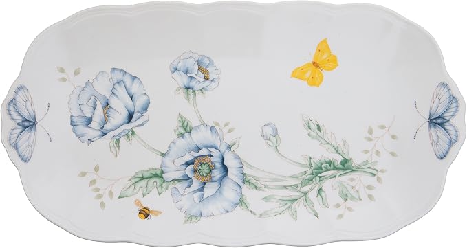 Lenox Butterfly Meadow Oblong Sandwich Tray - - Image 2