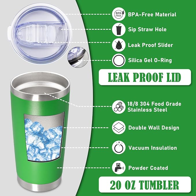 20oz Tumbler Insulated Coffee Tumblers - Image 3