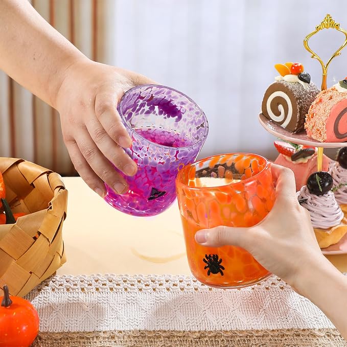 Skylety 2 Pcs Halloween Icon Juice Glasses - Image 4