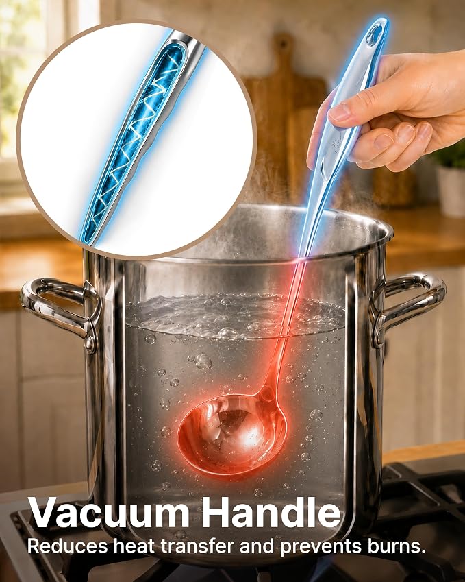 Zulay Kitchen Stainless Steel Soup Ladle - Image 4