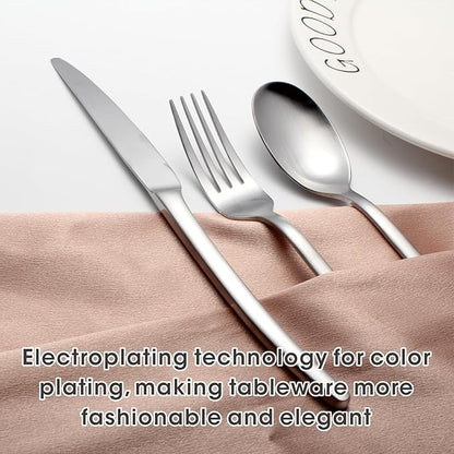 Silverware Set (20, Silver Classic Set02)