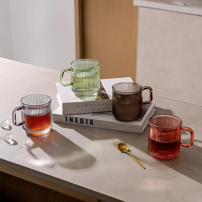 Lysenn Glass Coffee Mug with Lid - Image 5