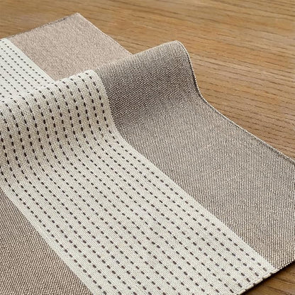 Wracra Linen Placemats Set of 6, Macrame Place Mats - Image 3
