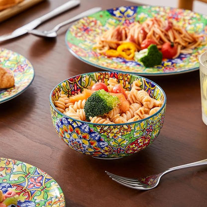 vancasso 12 Pieces Dinnerware Sets, Porcelain Dishes Set - Image 8