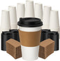 16 oz 500 Pack Disposable Coffee Cups by ECOEXTRA