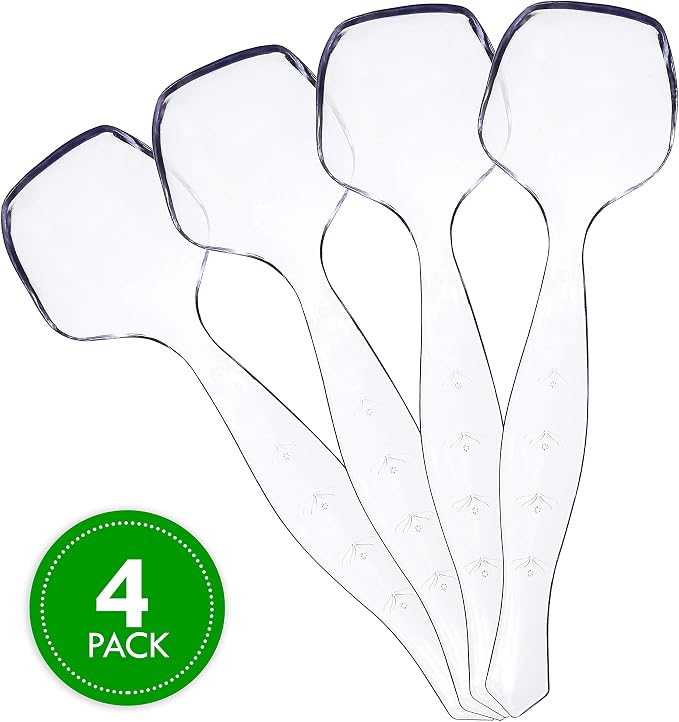 Plasticpro Disposable Plastic Serving Spoons Durable Heavy Duty Premium Serving - Image 5