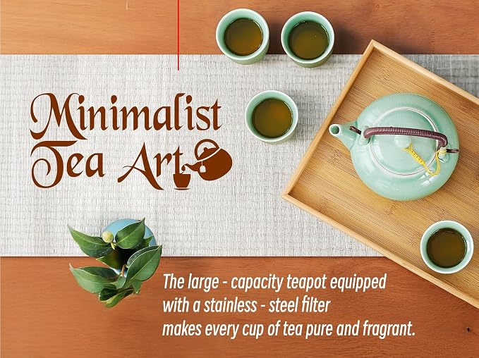 Japanese Tea Set for Adults, Japanese Gongfu Tea Set - Image 3