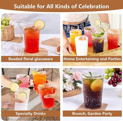 Ciaell 12 Pack Plastic Water Glasses - Image 9