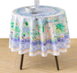 Maison d'Hermine Premium Table Cloth Round Table 100% Cotton 70 Inches Tablecloth Reusable Decorative Everyday Use for Dining Room, Farmhouse, Home, Party, Festive & Wedding - Luberon