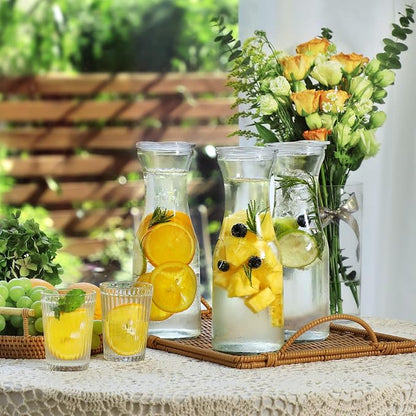 NETANY Set of 4 Glass Carafe - Image 7