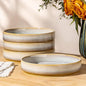 7.5" Ceramic Pasta Bowls Set of 4, Salad Bowls | Versatile Serving Bowls by TheTerra