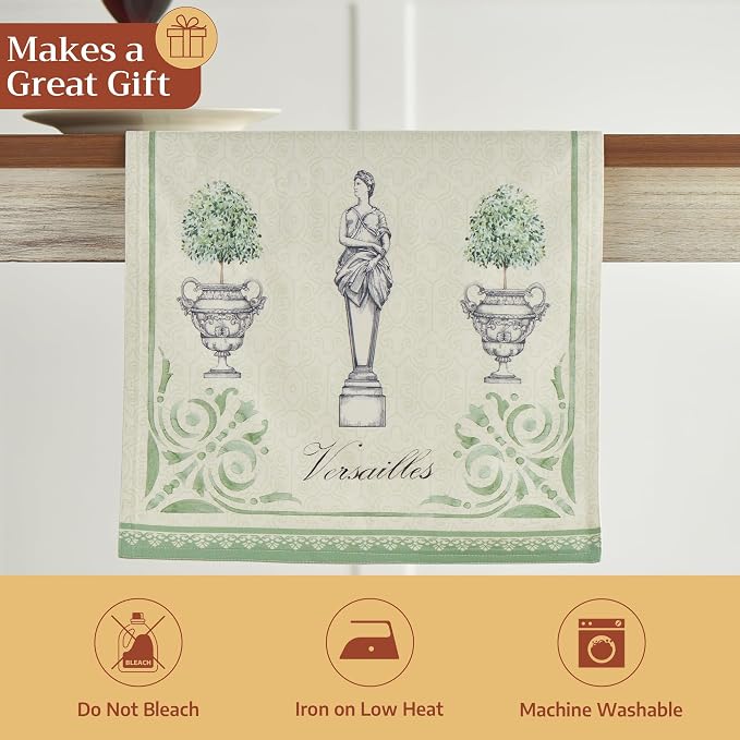 Maison d' Hermine Table Runner 100% Cotton 14.50" x 72" | Table Runners 72 - Image 5