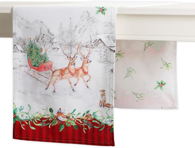 Maison d' Hermine Table Runner 100% Cotton 14.50" x 108" | Table Runners 108 by MaisondHermine