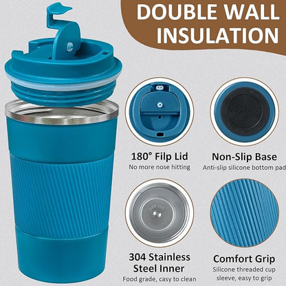 4 Pack Insulated Coffee Mug - Image 3