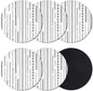 Modern Abstract Coasters Set of 6 Absorbent Coasters by Unknown