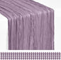 Showgeous 30 Pack Purple Cheesecloth Table Runner, 17 x 108 Inches | Boho by Showgeous