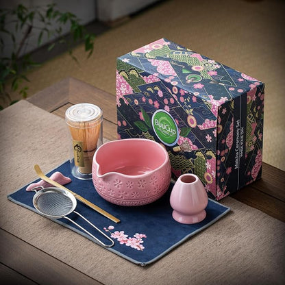 Buucup Matcha Whisk Set, Ceramic Matcha Kit - Image 2