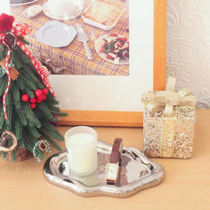 CCINPPY Ceramic Cloud Jewelry Tray Trinket Dish Key Bowl Nightstand Decor | - Image 7