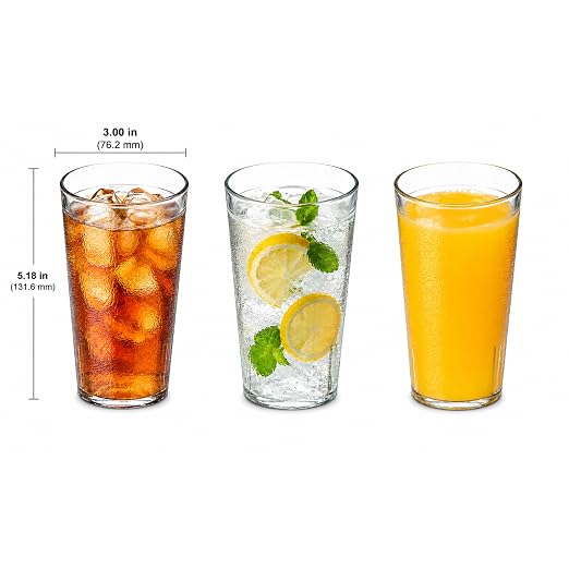 Carlisle FoodService Products Stackable Tumbler Plastic Tumbler - Image 4