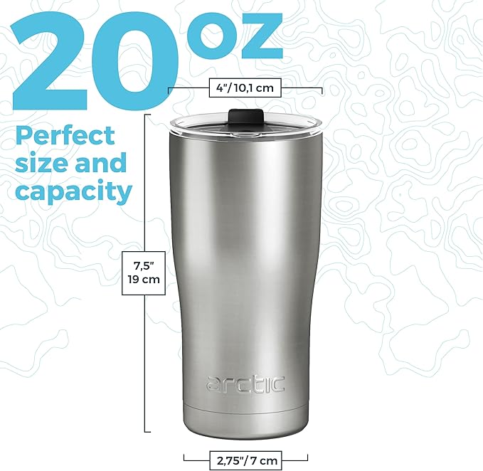 | 20 oz Matte Black Insulated Tumbler - Image 3