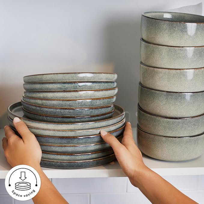 Karaca New Skal 18-Piece Dinnerware Sets - Image 7