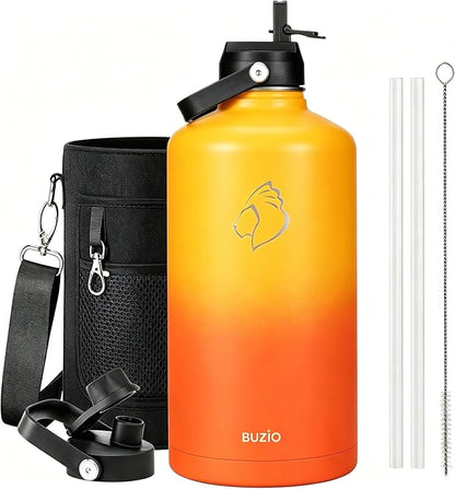 BUZIO 1 Gallon Water Bottle Insulated by BUZIO