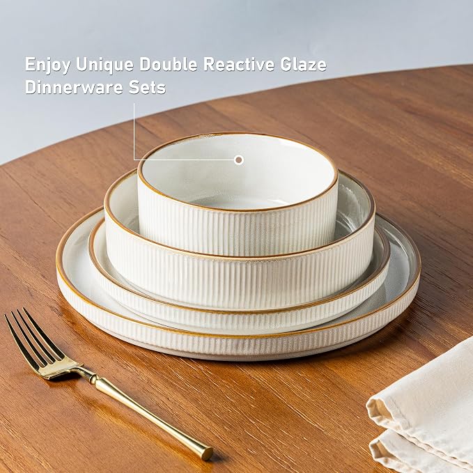 GBHOME Stoneware Dinnerware Sets - Image 3