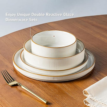 GBHOME Stoneware Dinnerware Sets - Image 3
