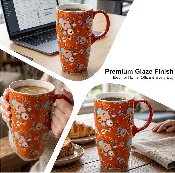Topadorn 17oz Ceramic Travel Mug - Image 3